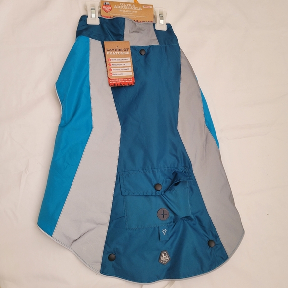 🦮NWT ARCADIA Trail 3-in-1 Multiwear Dog Coat. SIZE Medium - Picture 3 of 17